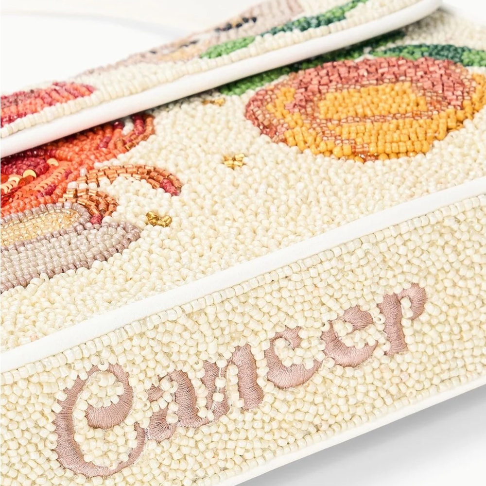 STAUD ZODIAC BEADED TOMMY BAG CANCER - Picture 2 of 6